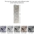 thumbnail image 2 of JV Home Runner Rug Oushak Grey 2'7" x 8' Washable Rugs Anti Slip, 2 of 7