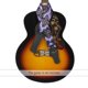thumbnail image 2 of Correa de la guitarra IRIN ajustable poliéster cinturón de cuero de la PU termina para acústico Folk IRIN Correa para instrumentos, 2 of 6