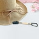thumbnail image 2 of Clip para sombrero, bolsa, organizador de viaje, duradero, ligero, práctico, clip para sombrero para el sol champán, 2 of 9