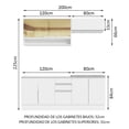 thumbnail image 3 of Cocina Integral Madesa Glamy 200 cm Blanco, 3 of 10