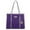 Purple-Lavender, variant on MKF Collection Kindred Tote Bag Women’s Oversize Handbag Large Size, Vegan Leather by Mia K- Peach-Ivory