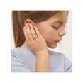 thumbnail image 3 of Simulated Amethyst Heart Solitaire Size 3 Toddler Ring - Sterling Silver, 3 of 6