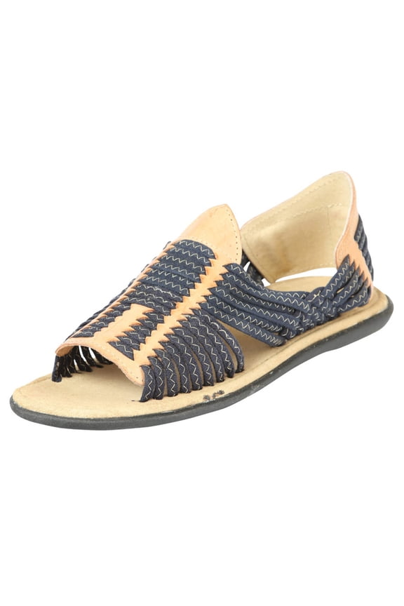 Mexican Artisanal Sandals Leather Tan 604015