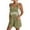 Green, variant on Up to 65% off! Women's Stylish Casual V-Neck High-Waisted Jumpsuit Shorts with Pockets 2025 Clothes