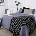 thumbnail image 5 of Southshore Fine Linens Oversized Quilt Bedding Set lightweight, bedspread 3-Piece, two matching shams, Denim, King / California King, 5 of 6