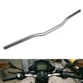 thumbnail image 3 of LAFGUR Retro Motorcycle Modified 22mm Diameter Aluminum Alloy Handlebar Flat Gray, 3 of 8