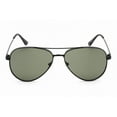 thumbnail image 4 of Kenneth Cole Reaction Green Pilot Unisex Sunglasses KC2829 02N 58, 4 of 5