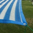 thumbnail image 4 of DOLITY Blue White Sunblock Shade Cloth Net for Flowers, Plants, Patio, Lawn 2m x 6m, 4 of 9