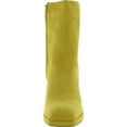 thumbnail image 2 of Sam Edelman Womens Jaye Suede Ankle Booties Yellow 11 Medium (B,M), 2 of 3