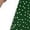 Green, variant on EASYBRA Women Polka Dot Midi Dress V Neck Button Front A Line Retro Summer Casual Elegant Dress