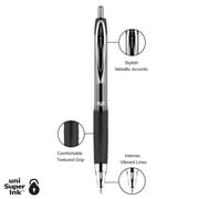 uniball™ 207 أقلام جل قابلة للسحب، نقطة متوسطة (0.7 مم)، متنوعة، 8 عبوات