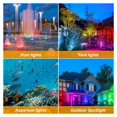 thumbnail image 3 of 2/4/3/5 RGB Solar Light Outdoors IP68 Solar Light Solar Power Light for Garden Path Decor, 3 of 6