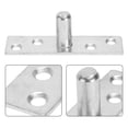 thumbnail image 3 of 2pcs Sliding Door Limiting Stopper Bearing Positioner Simple Small Metal Stainless Steel Sliding Door Orientator for Home, 3 of 7