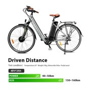 Yose Power 36V 17.4Ah Ebike Battery with charger,Silver Fish electric bicycle for 200W-900W,Electric Bike Bicycles Folding Bike Mountain Bike Pedelec bike(black color)