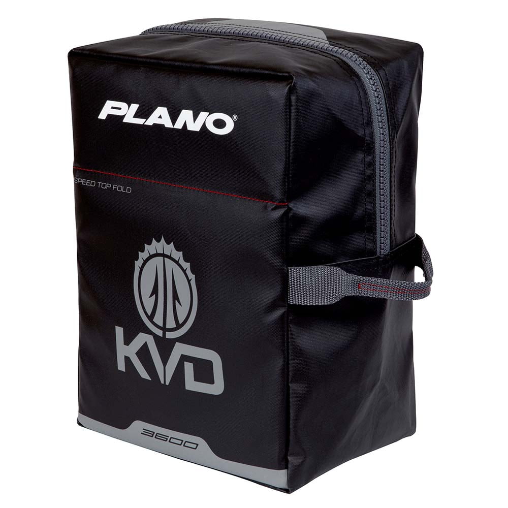 Plano PLAB11700 KVD Speedbag Worm Small Holds 20 PKS Black Grey Red Tackle for sale online 