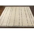 thumbnail image 2 of Hauteloom Blockley Wool Hallway, Kitchen Runner Rug - Bohemian, Transitional - Cream, Ivory, Darkbrown - 2'6" x 8', 2 of 12