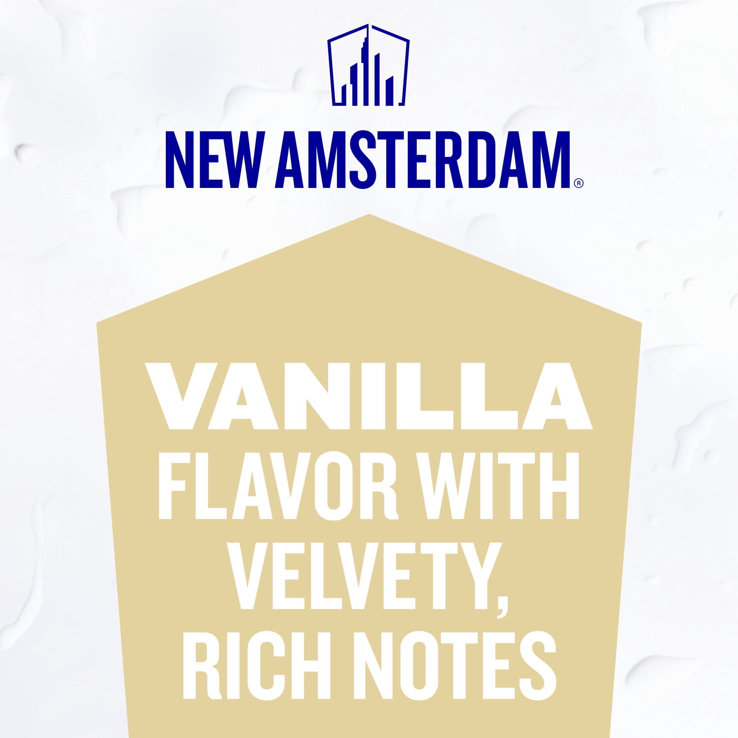 New Amsterdam Vanilla Flavored Vodka, 750 mL Bottle, 35% ABV