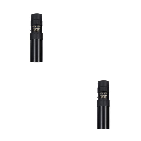 Bearachild Mini monocular pequeño telescopio binoculares de bolsillo potentes accesorios para exteriores estructura metálica mano de obra fina Type2 NO2