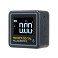 thumbnail image 1 of TFixol Compact Digital Inclinometer with LCD Backlight, 4x90° Measurement, Magnetic Base, Auto Shutdown, and ABS Housing for Precise Angle/Slope Detection, 1 of 6