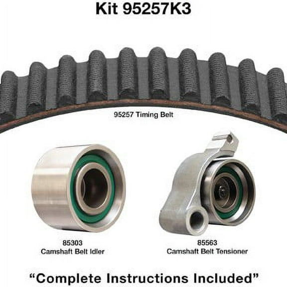 Dayco 95257K3 Timing Belt Kit Fits select: 2004-2006 TOYOTA SIENNA, 2001-2010 TOYOTA HIGHLANDER