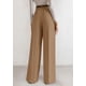 thumbnail image 5 of Pantalones PRETTYGARDEN 2025 Pierna Ancha Cintura Alta Caqui XL, 5 of 7