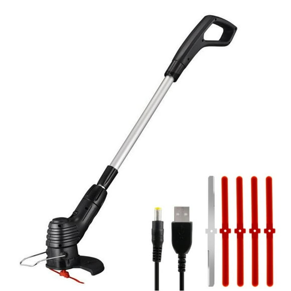 KEINXSCA Portable Electric Grass Trimmer Powered Cordless String Trimmer Handheld Lawn Mower Electric Weed Wacker Tool for Garden and Yard