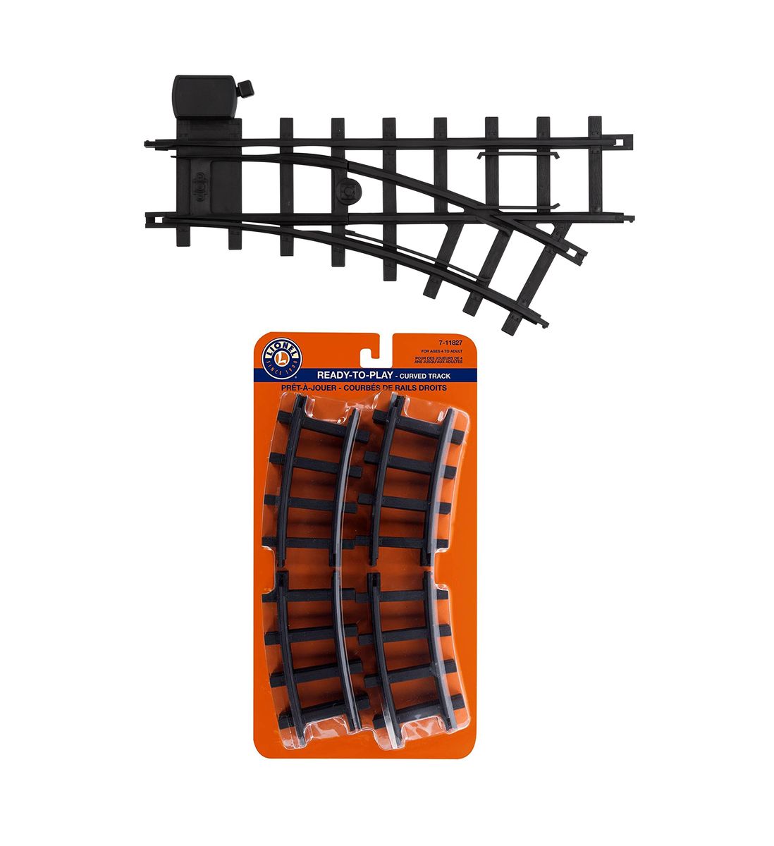 lionel ready to play left & right interchange track pack