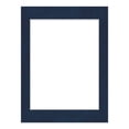 thumbnail image 3 of Navy Suede Picture Frame Mat for 20x24 Frames - Fits 16x20 Photos - 1 Mat, 3 of 7