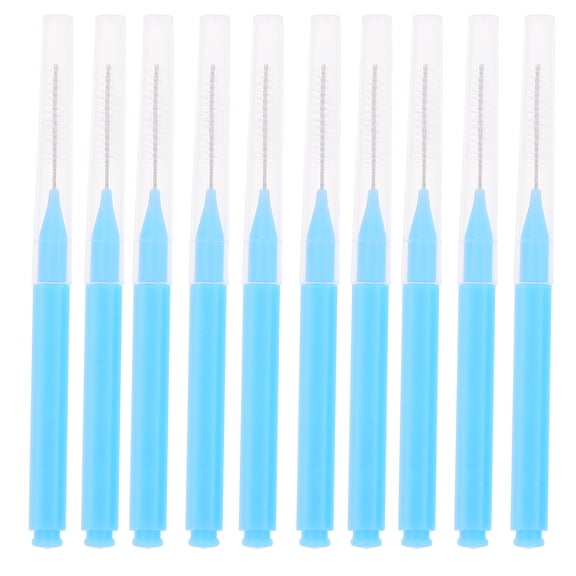 CHICHUMID for Cleaning Shower Head Cleaning Brush Blue 10Pcs