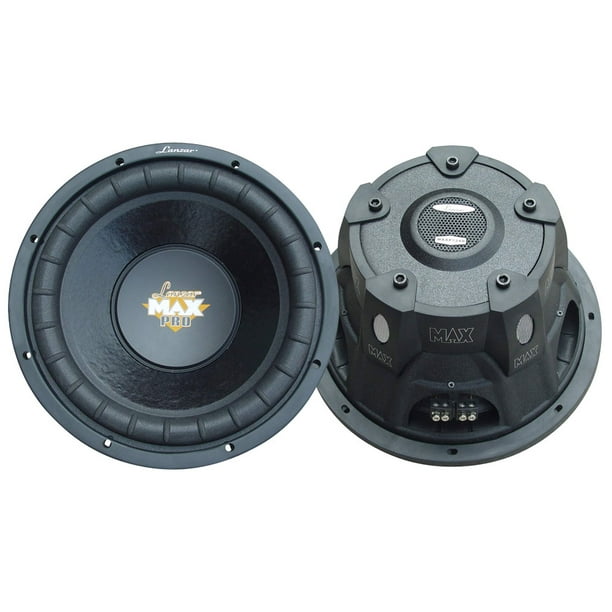 Lanzar MAXP154D Max Pro 15Inch 2000Watt SmallEnclosure Dual 4Ohm