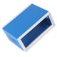 thumbnail image 4 of Caja de conexiones de metal, caja de metal azul de 170 * 130 * 80 mm Caja de conexiones DIY Caja de proyecto Funcionalidad inteligente, 4 of 12