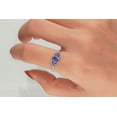 thumbnail image 5 of Gin & Grace 10KT WG Genuine Tanzanite and diamond accent Ring, 5 of 6