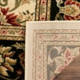 thumbnail image 6 of SAFAVIEH Lyndhurst Victoria Traditional Floral Runner Rug, Ivory/Black, 2'3" x 12', 6 of 6