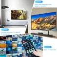 thumbnail image 5 of KOGYAS TV Antenna Signal Enhance with 300+ Miles Range Supports 1080p 4K for HDTV Cable, Smart HDTV, Older TVs, 18ft HDTV Cable for Free Channel, 5 of 6