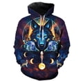 thumbnail image 3 of Sudadera con capucha de lobo 3D de otoño para hombre, sudadera con capucha con estampado de lobo animal, chándales, chaquetas para hombre y mujer, sudadera con capucha divertida, envío directo, 3 of 5