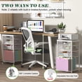 thumbnail image 3 of Carrito rodante Sbanmao con 4 cajones y ruedas, color blanco, 3 of 8