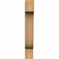 thumbnail image 2 of 4"W x 12"D x 28"H Newport Rough Sawn Corbel, Western Red Cedar, 2 of 9