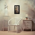 thumbnail image 4 of Atelier B Art Studio 9x14 Black Modern Framed Museum Art Print Titled - STREET VIEW WITH YELLOW TAXI, 4 of 5