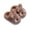 Coffee, variant on Tawop Womens Slippers Warm Fallen Plush Kid Thermal Slip Resistant Home Brown Size：24