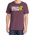 thumbnail image 2 of Wild Bobby Embrace Streetwear Garment-Dyed Washed Look Short Sleeve T-Shirt, 2 of 6