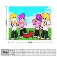 Blanket Warm All Season For Kids Women Men Cute Anime Gift Present 50