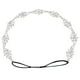 thumbnail image 1 of Rhinestone diadema elástico de la aleación del pelo del aro de la boda nupcial bucles del pelo broche de pelo banda de pelo accesorios para el cabello para mujeres damas, 1 of 7