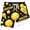 S34 Black, variant on Sanphen Toddler Boys Swim Trunks Summer Stretch Elastic Waist Swim Shorts Soccer Print Vacation Boys Swimsuits,Size 2-3 Years,Black