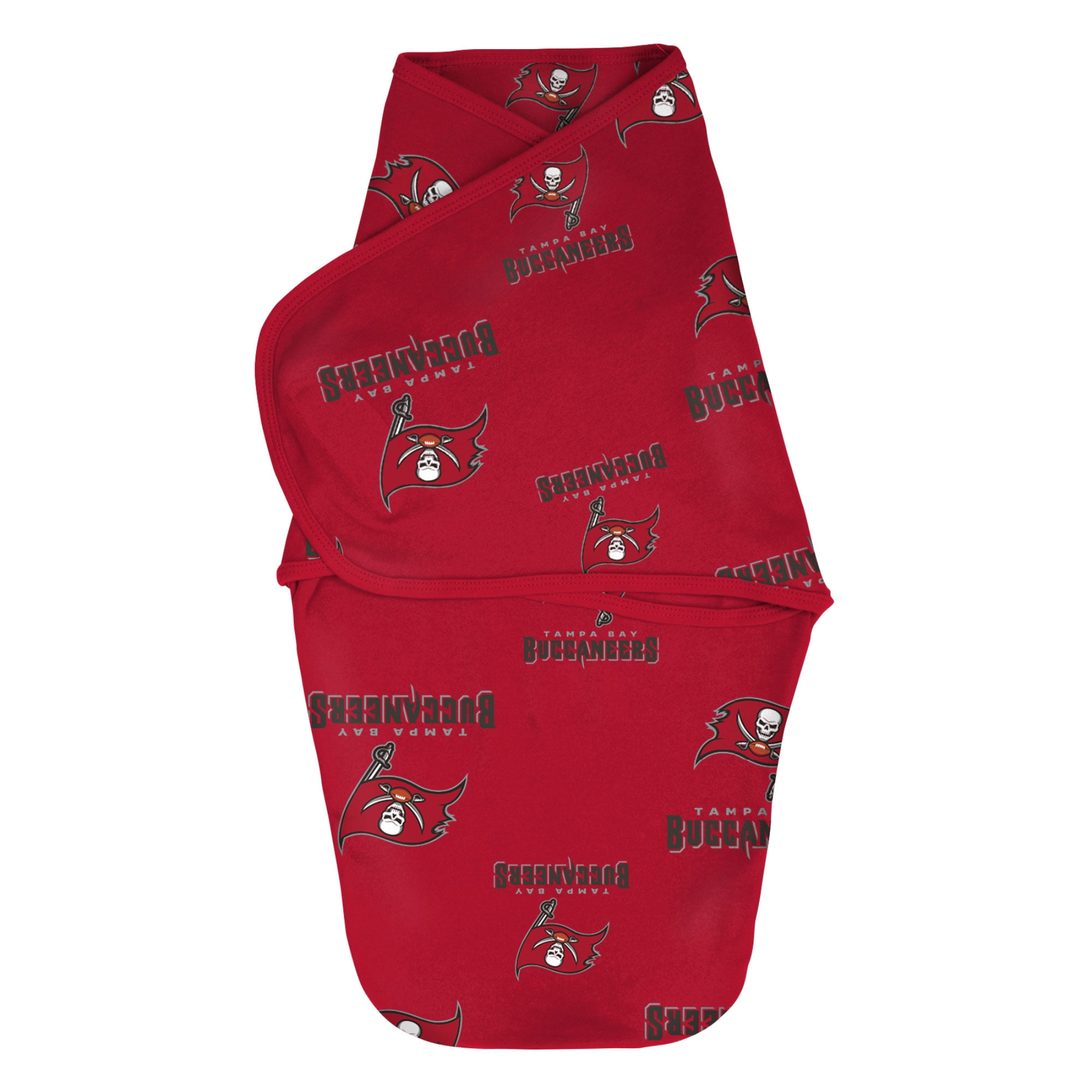 Newborn & Infant Red/White Tampa Bay Buccaneers Cocoon Two-Piece Swaddle Set