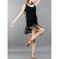 thumbnail image 3 of Vintage Themed Gala Event Bridal Shower Dancewear Clothes Clothing Dresses Cheap Black, 3 of 4