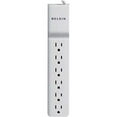 thumbnail image 2 of Belkin Components BE10600008R 6 Outlets Surge Protector with 8 ft. Cord, 720 Joules - White, 2 of 2