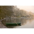 thumbnail image 2 of Rowboat Sitting At The Shore Of A Lake  Cumbria  England Poster Print, 2 of 2