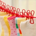 thumbnail image 3 of Windproof Outdoor Clothesline Hanger Travel Laundry Drying Rope with 12 Clips, 3 of 9