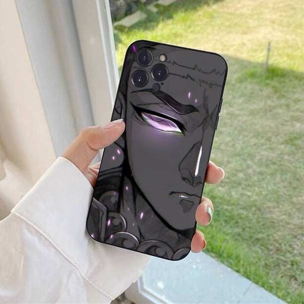 Funda de teléfono de Anime Kimetsu No Yaiba Demon Slayer para iPhone 8, 7, 6, 6S Plus, X, SE, 2020, XR, XS, 14, 11, 12, 13, Mini Pro Max Fivean unisex