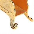 thumbnail image 1 of Napkin Holder Classical Metal Peacock Embossed European Style Table Tissue Holder Tabletop Freestanding Tissue Dispenser Gold, 1 of 3